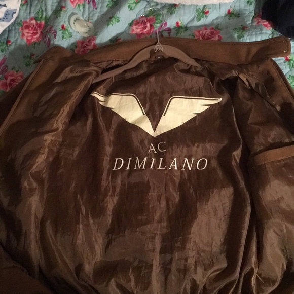 AC DIMILANO SUEDE JACKET - Picture 2 of 3